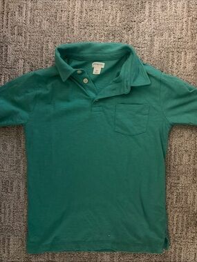 Crewcuts Teal Green Boys' Polo with Chest Pocket